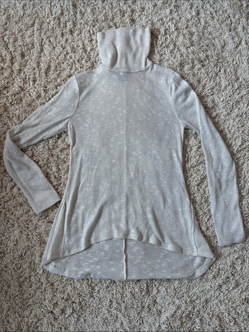 WHBM Turtleneck Long Sleeve Top
